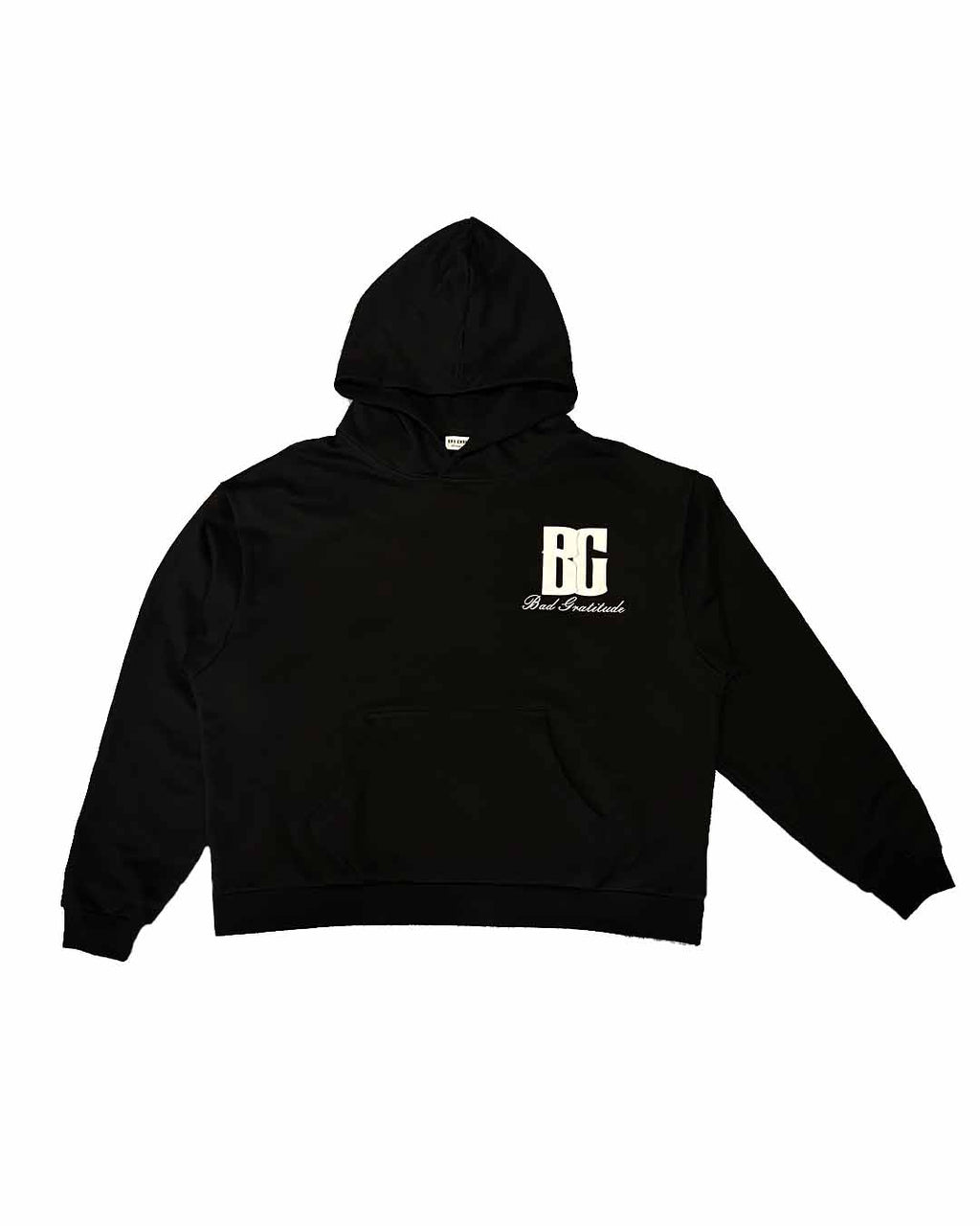 Black "BG" Hoodie