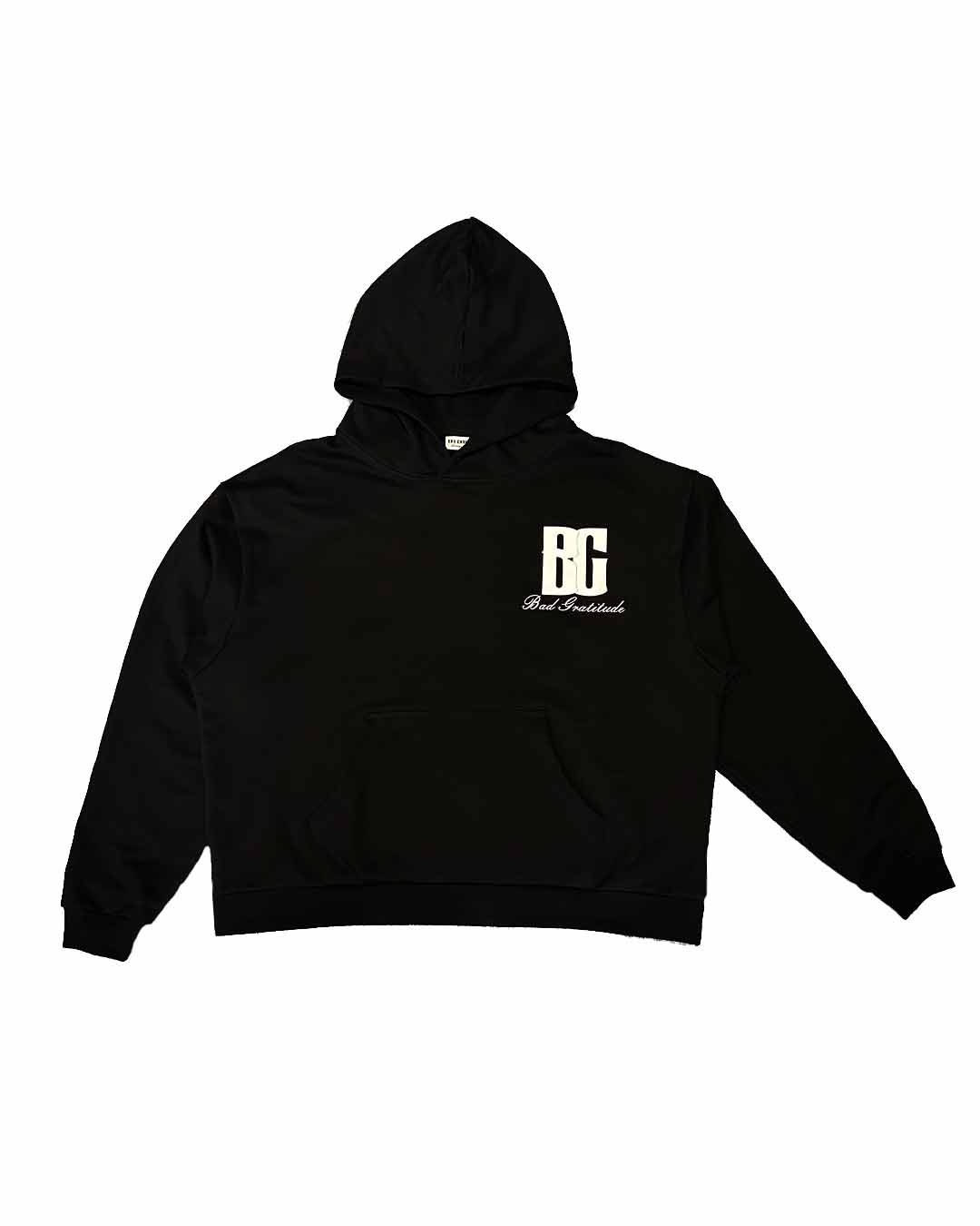 Black "BG" Hoodie